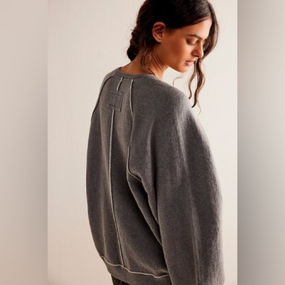 Free People Tops | Free People We The Free Midnight Pullover in grey Size: S - Picture 4 of 13